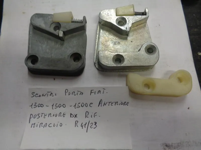 Scontro Porta Anteriore E Posteriore Destra Fiat 1300-1500 C