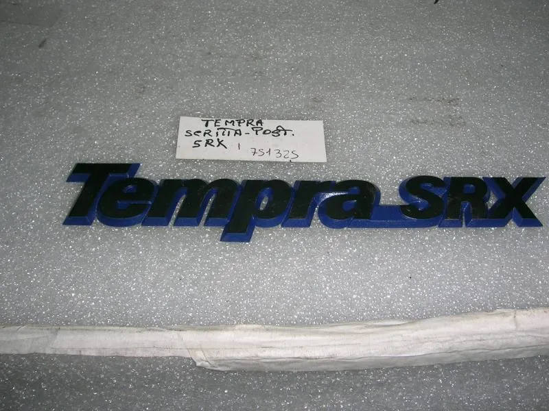 Scritta Posteriore '' Tempra SRX'' Fiat Tempra