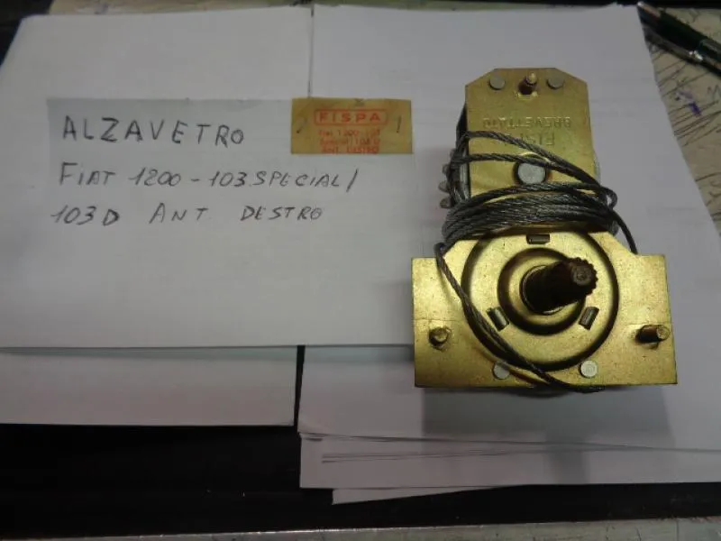 Alzavetro Anteriore Destro Fiat 1200,103,103D Special