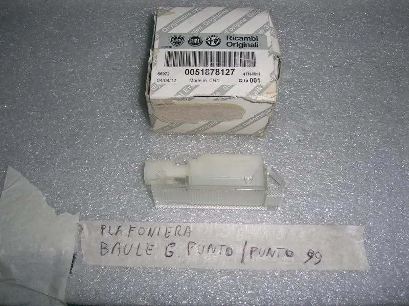 Plafoniera Baule Fiat Grande Punto-Punto 99'
