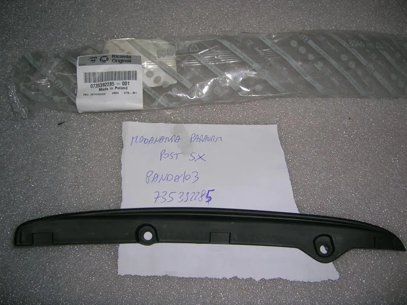 Modanatura  Paraurti  Posteriore Sinistra Fiat Panda '03
