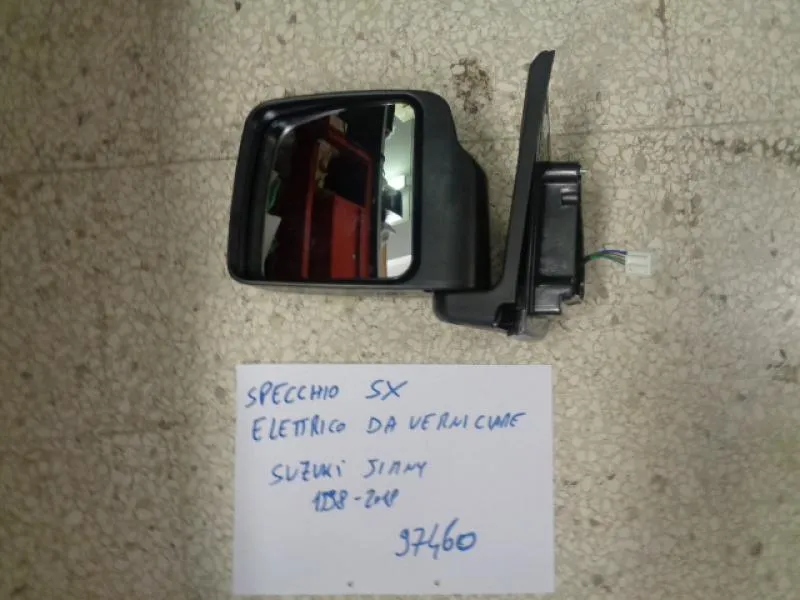 Specchio Retrovisore Sinistro Elettrico Termico Da Verniciare Suzuki Jimny 2007-2018