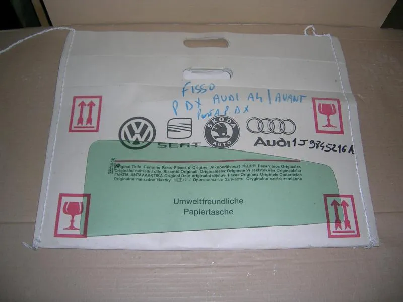 Vetro Fisso Porta Posteriore Destra Verde Volkswagen Golf 4 Station Wagon, Bora 1997-2005 Station Wagon