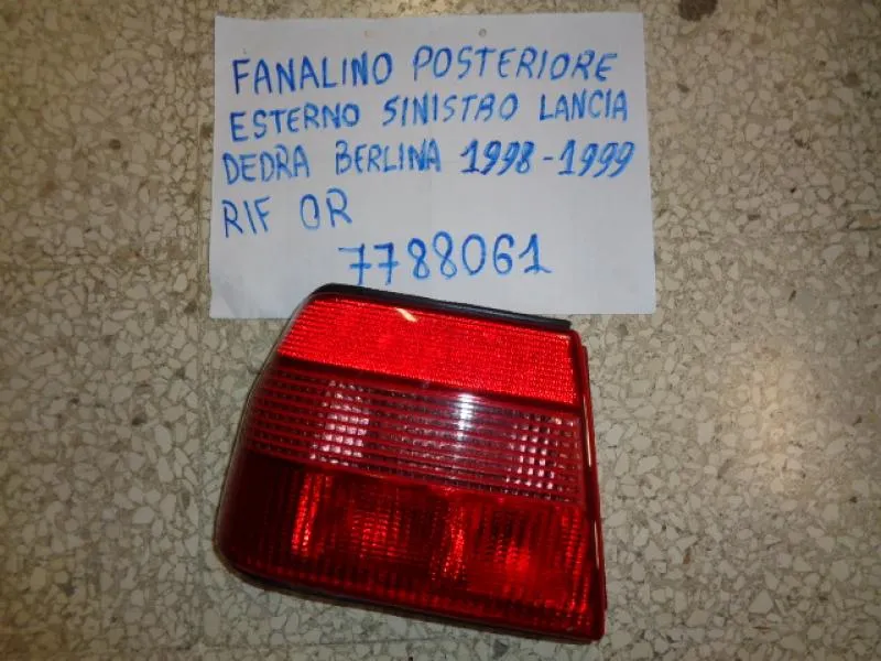 Fanalino Posteriore Esterno Sinistro Lancia Dedra Berlina 1998-1999