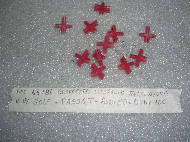 Graffetta Fissaggio Modanatua Golf Passat Audi 80-100