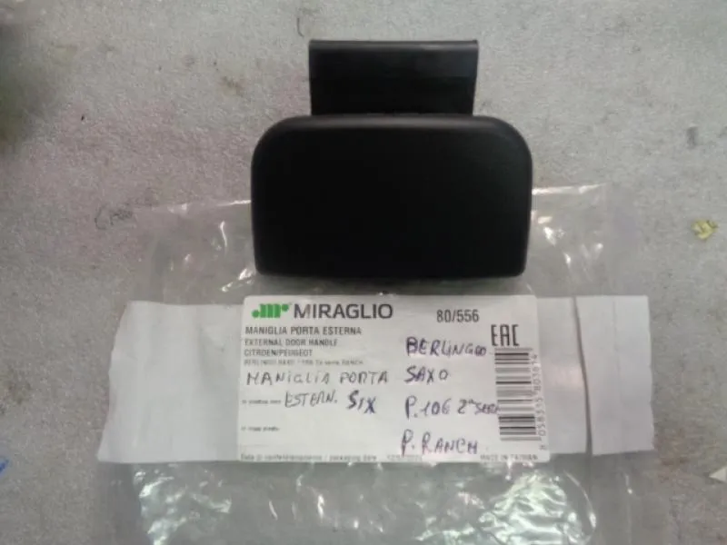 Maniglia Esterna Destra/Sinistra/Portellone Citroen Berlingo,Saxo,Peugeot 106, Ranch, Partner
