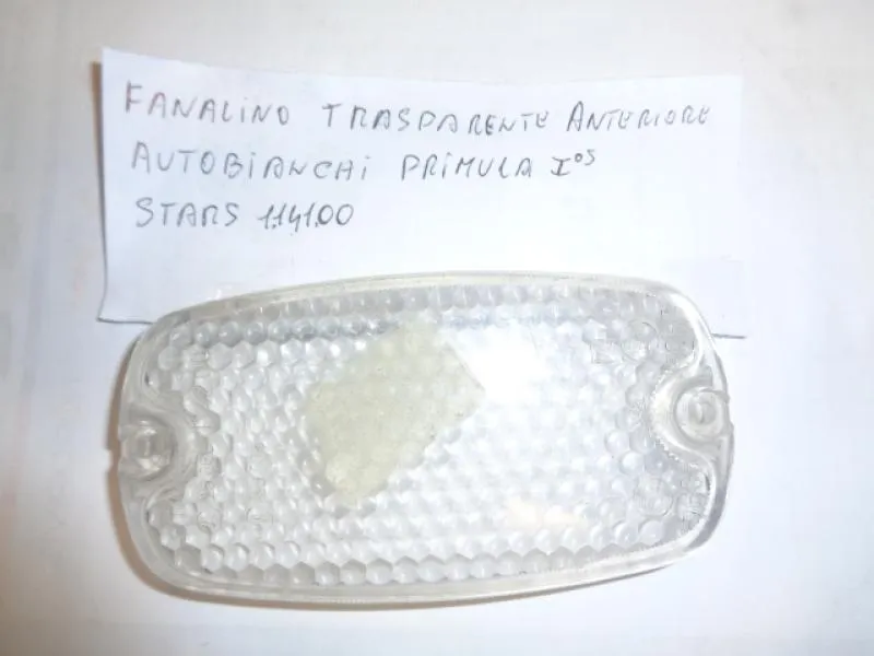 Fanalino Trasparente Anteriore Autobianchi Primula Prima Serie