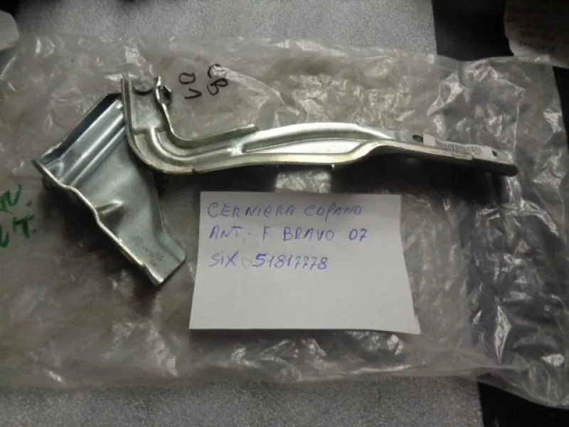 Cerniera Cofano Anteriore Sinistra Fiat Bravo 2007