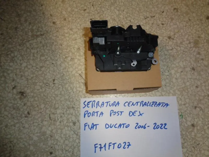 Serratura Centralizzata Porta Posteriore Destra Fiat Ducato, Citroen Jumper, Peugeot Boxer 2006-2023