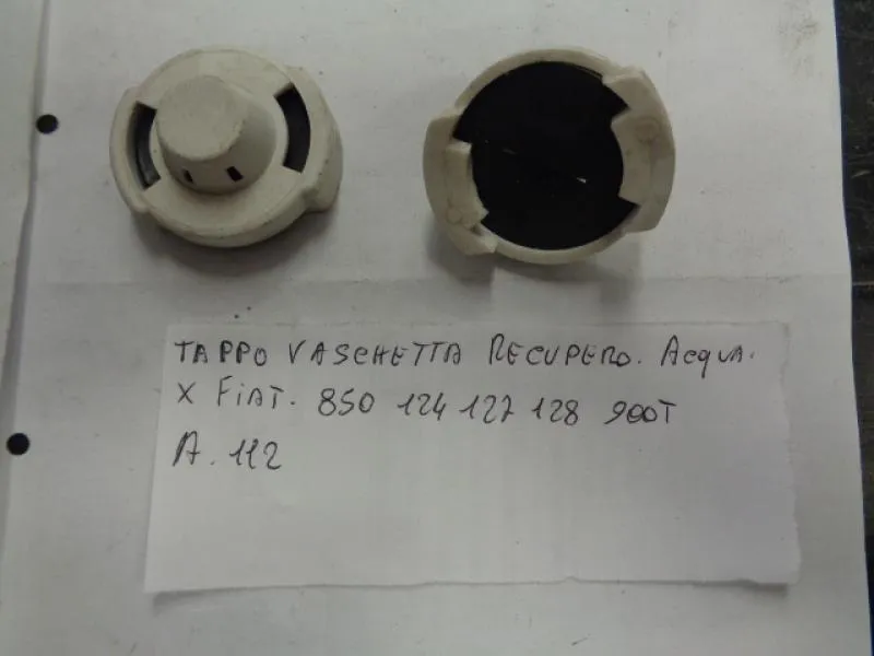 Tappo Vaschetta Recupero Acqua Per Fiat 850 - 124 - 127 - 128 - 900T - Autobianchi 112