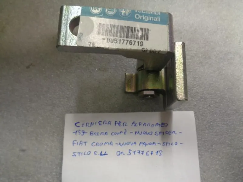 Cerniera Porta Anteriore E Posteriore Sinistra Alfa Romeo 159-Brera Coupé-Nuovo Spider Fiat Croma,Panda-Stilo