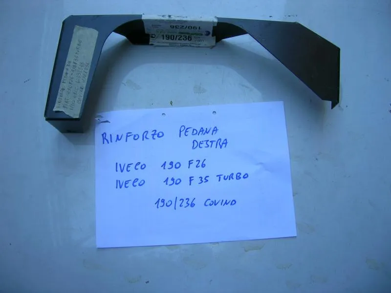 Rinforzo Pedana Destra Iveco 190 F26,  Iveco 190 F35 Turbo