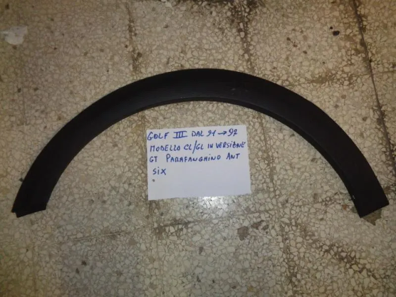 Parafanghino Anteriore Sinistro Volkswagen Golf Mk3 1991-1997
