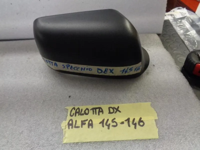 Calotta Specchio Destra nera Alfa 145, Alfa 146