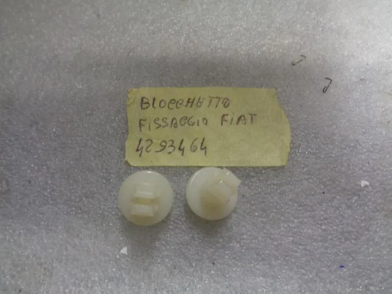 Blocchetto Fissaggio Cavi Freno A Mano Fiat Duna, Fiorino, Uno CS - Innocenti Elba, Mille