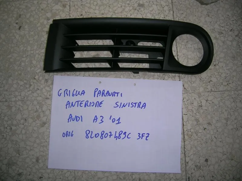 Griglia Paraurti Anteriore Sinistra Audi A 3 Dal 2001