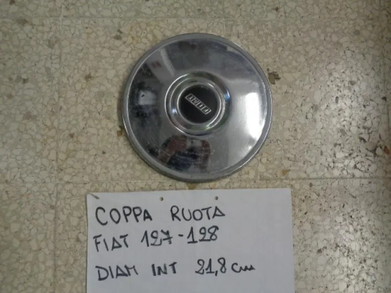 Coppa Ruota Fiat 127, Fiat 128 ( Diametro Interno 21.8 Centimetri)