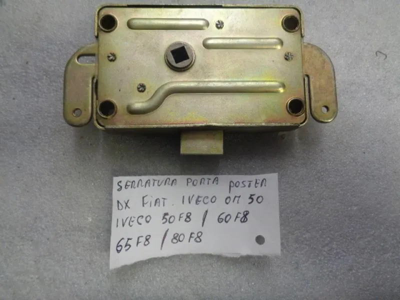 Serratura Porta Posteriore Destra Fiat Iveco Om 50-50 F8-60 F8-65 F8-80 F8