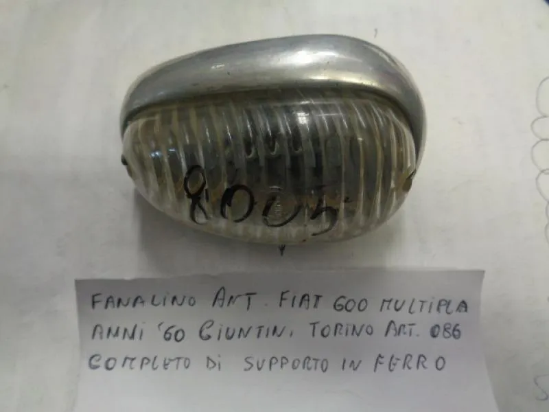 Fanalino Anteriore Completo  Per Fiat 600 Multipla Anni 60