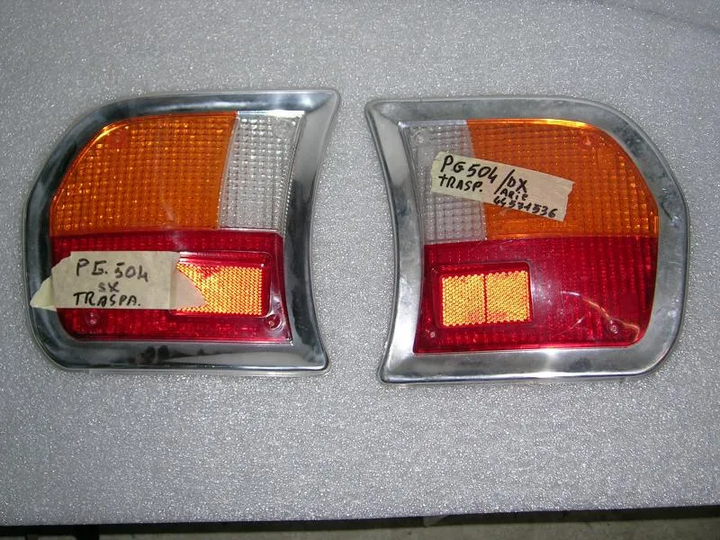 Trasparente Fanalino Posteriore Destro E Sinistro Peugeot 504
