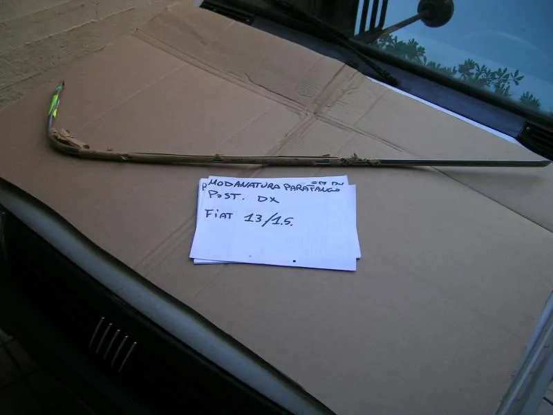 Modanatura Parafango Posteriore Destro Fiat 1.300\1500