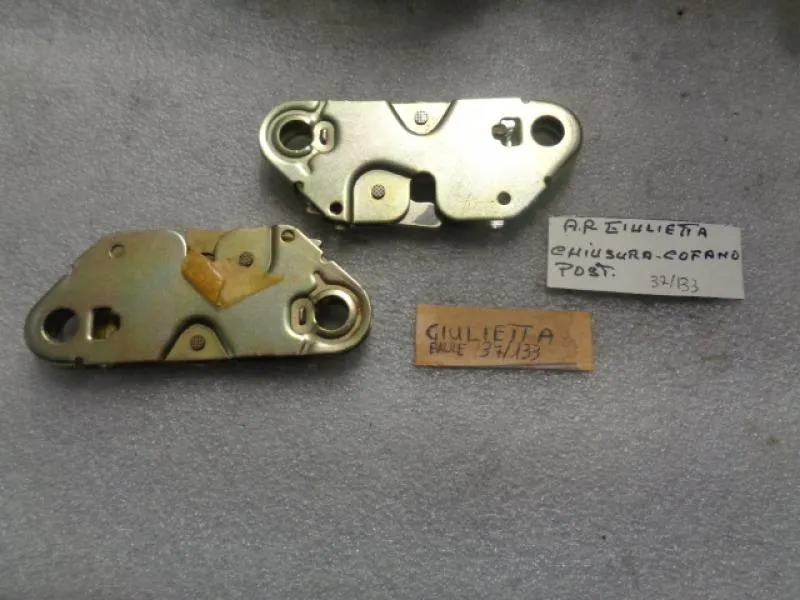 Chiusura Cofano Posteriore Alfa Romeo Giulietta