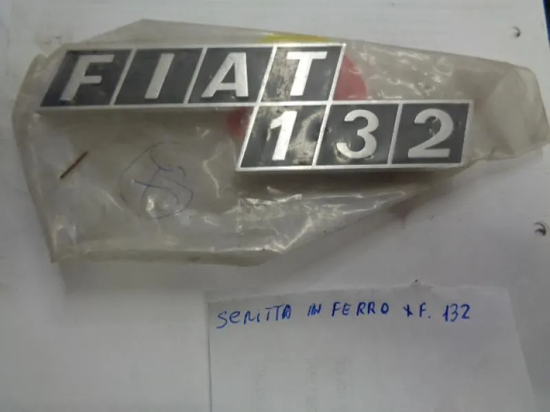 Scritta In Ferro Per Fiat 132
