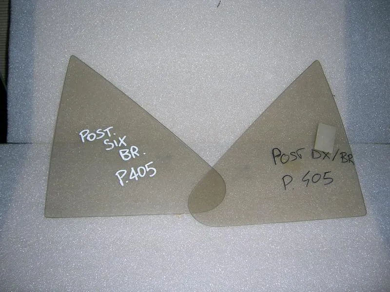 Vetro Fisso Post. Dx e Sx Bronzo Peugeot 405