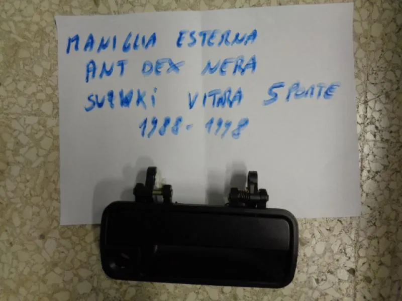 Maniglia Anteriore Destra Nera Suzuki Vitara 5 Porte 1988-1998