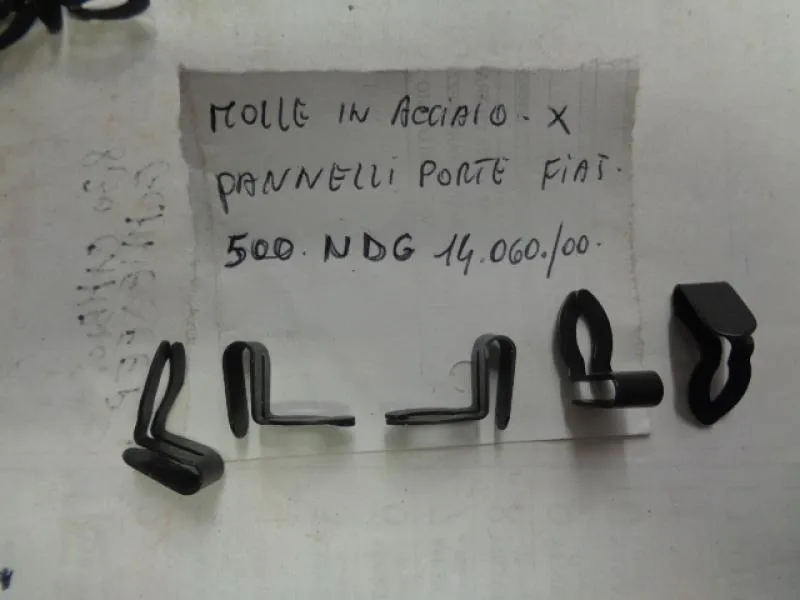 Molle In Acciaio Per Pannelli Porte Fiat 500