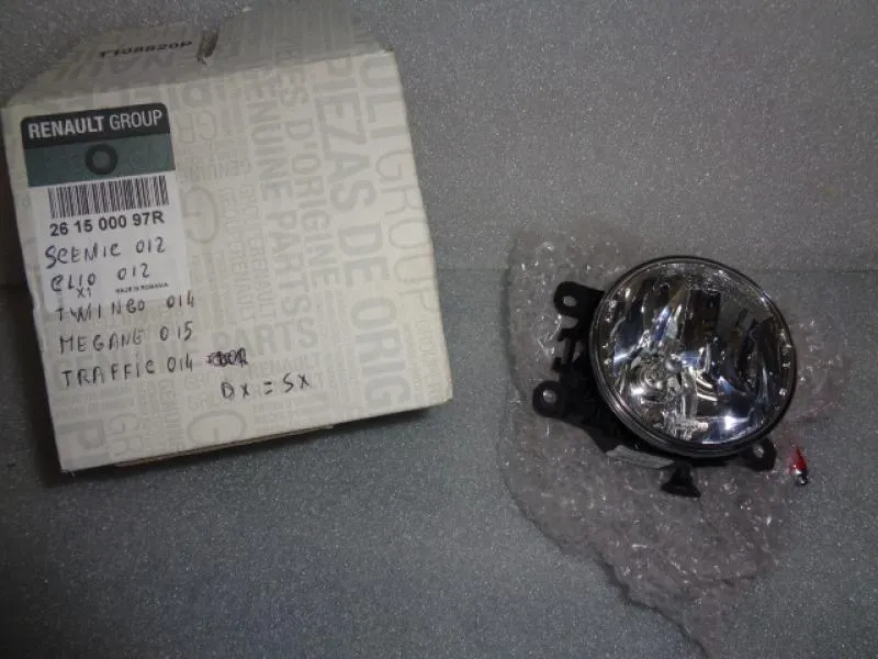 Fendinebbia Destro = Sinistro Renault Scenic 2012 / Clio 2012 / Twingo 2014/ Megane 2015 / Traffic 2014