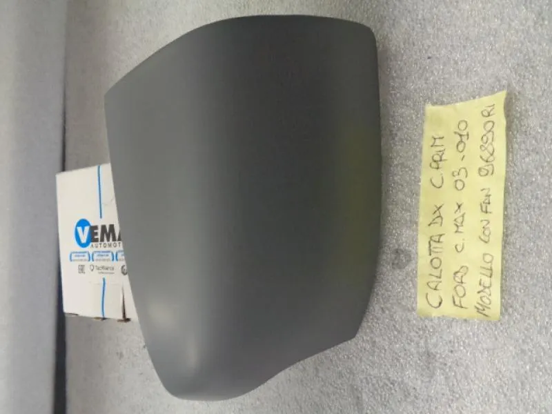 Calotta Specchio Destra Da Verniciare (Modello Con Fanalino) Ford C Max 2003-2010