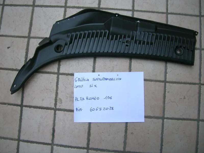 Griglia Sottoparabrezza Sinistra Alfa Romeo 156 Dal 1997
