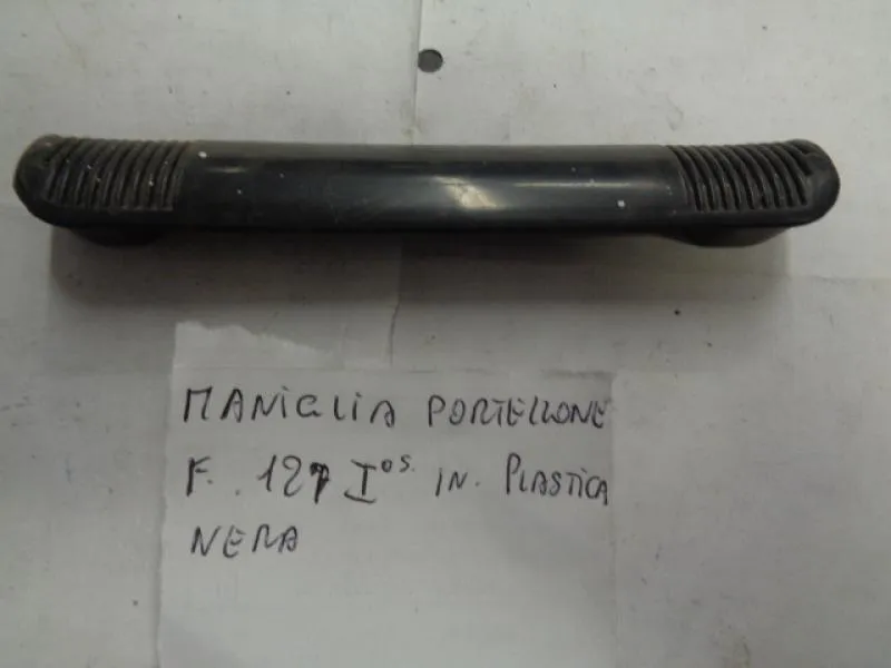 Maniglia Portellone In Plastica Nera Per Fiat 127 Dal 1971