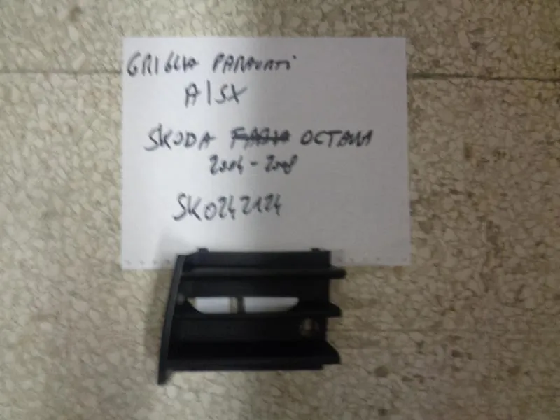 Griglia Paraurti Anteriore Sinistra Skoda Octavia 2004-2008