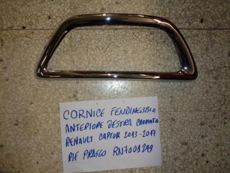 Cornice Fendinebbia Anteriore Destra Cromata Renault Captur 2013-2017