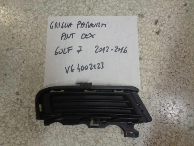 Griglia Paraurti Anteriore Destra Volkswagen Golf 7 2012-2016