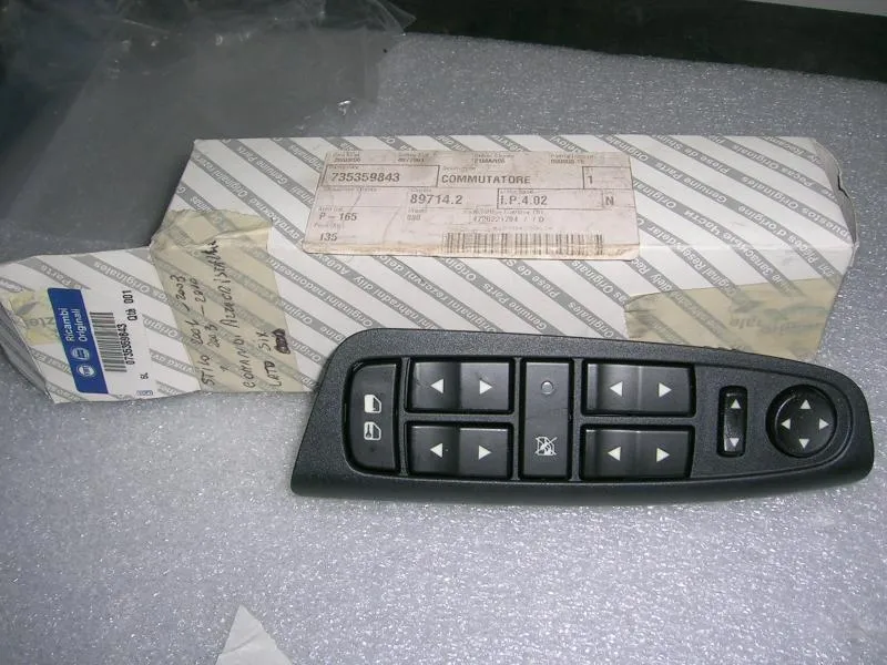Pulsantiera Alzacristali Lato Sx Fiat Stilo 2001 A 2003