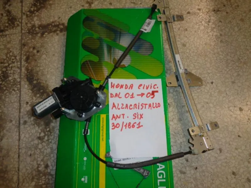 Alzacristallo Anteriore Sinistro Honda Civic Dal 2001 Al 2005
