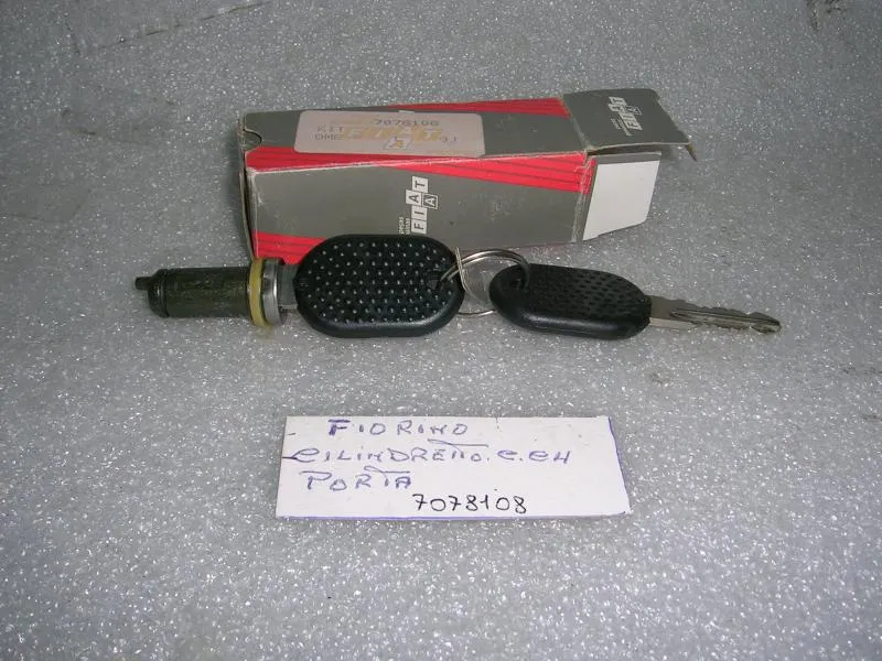 Cilindretto Con Chiave Porta Fiat Fiorino