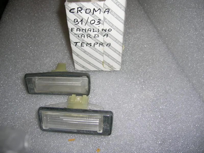 Fanalino Luce Targa Fiat Croma1990-1996, Fiat Coupè, Lancia Thema 1988-1994