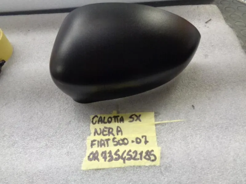 Calotta Specchio Sinistra Nera fiat 500 Dal 2007