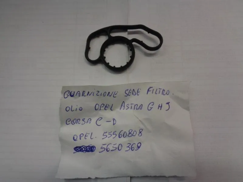 Guarnizione Sede Filtro  Olio Opel Astra  G , Astra H , Astra J , Corsa C , Corsa D