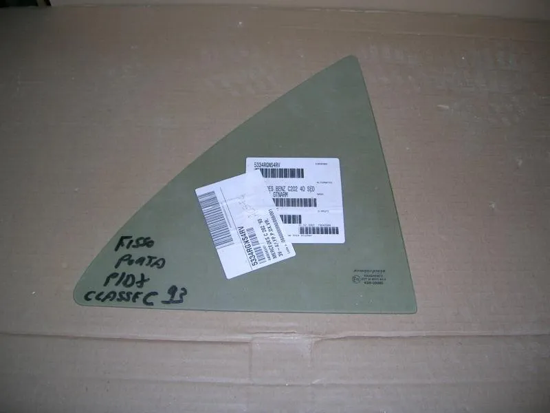 Vetro Fisso Porta Posteriore Destra Verde Mercedes Classe C W202 Berlina 1993-2001