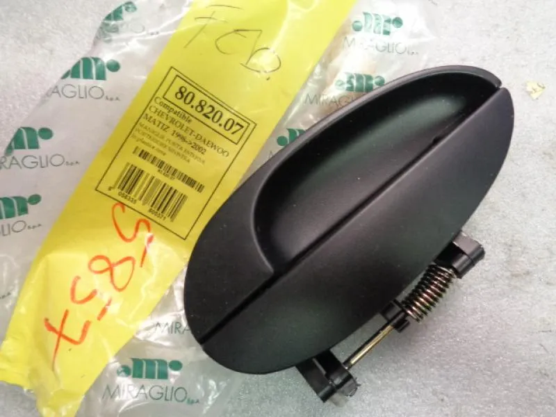 Maniglia Porta Esterna Posteriore Sinistra Nera Daewoo/ Chevrolet Matiz 1998-2004