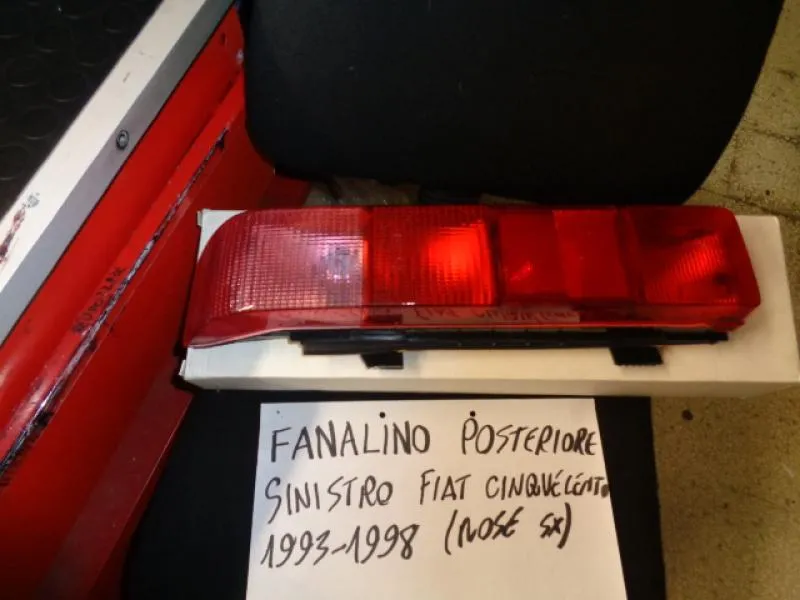 Fanalino Posteriore Sinistro Fiat Cinquecento Sporting, Sx 1993-1998