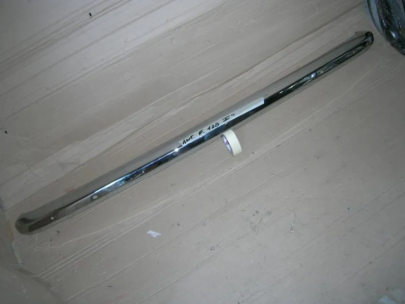 Paraurti Ant. Fiat 128 I Serie  Cromato