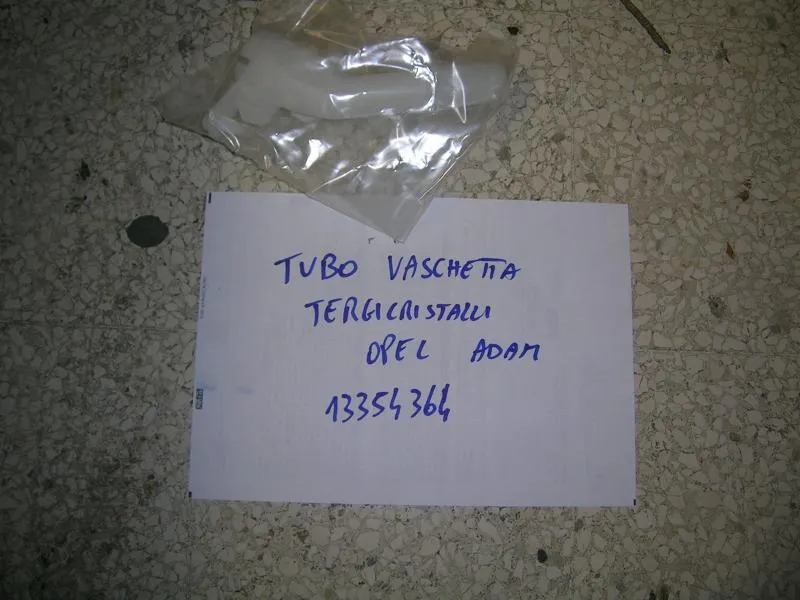 Tubo Vaschetta Tergicristalli Opel Adam