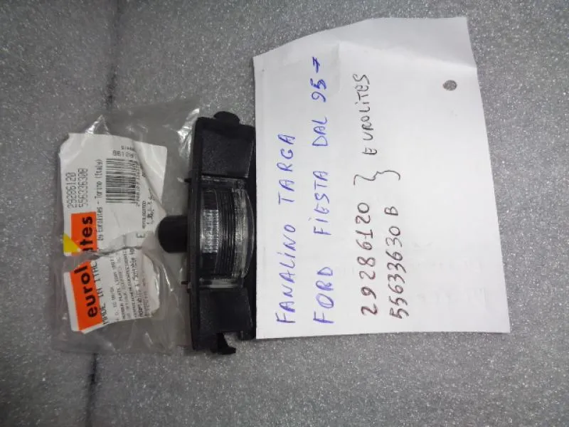 Fanalino Targa Ford Fiesta Mk4 1995-2002