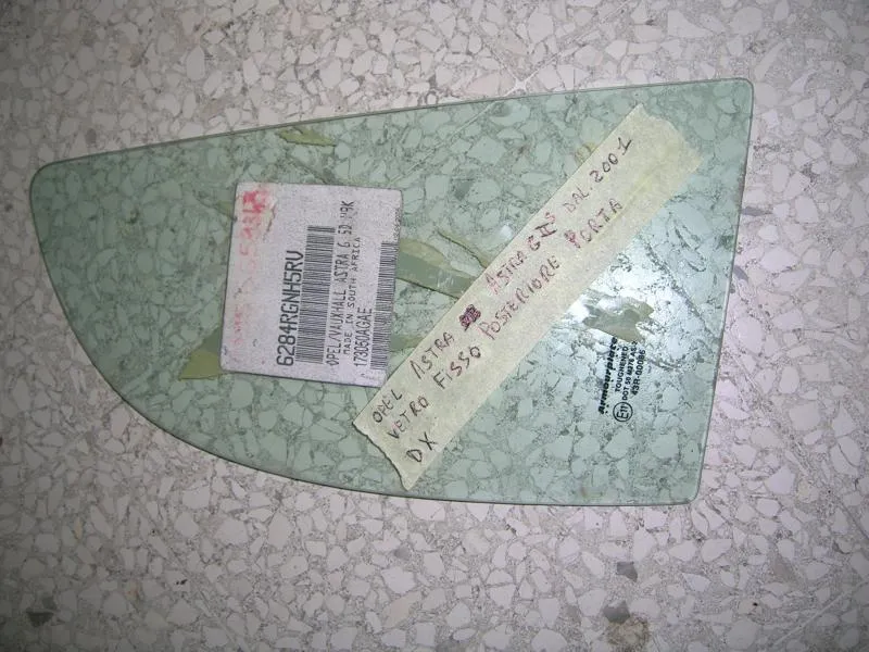Vetro Fisso Porta Posteriore Destra Verde Opel Astra G 1998-2004  Berlina 5 Porte